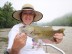 Smallmouth fishing in Asheville, NC.
