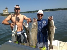 Andrew and Mike with their Catch !!!