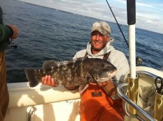 Capt Skip with a 10 lb. 3 oz. Slob in fall